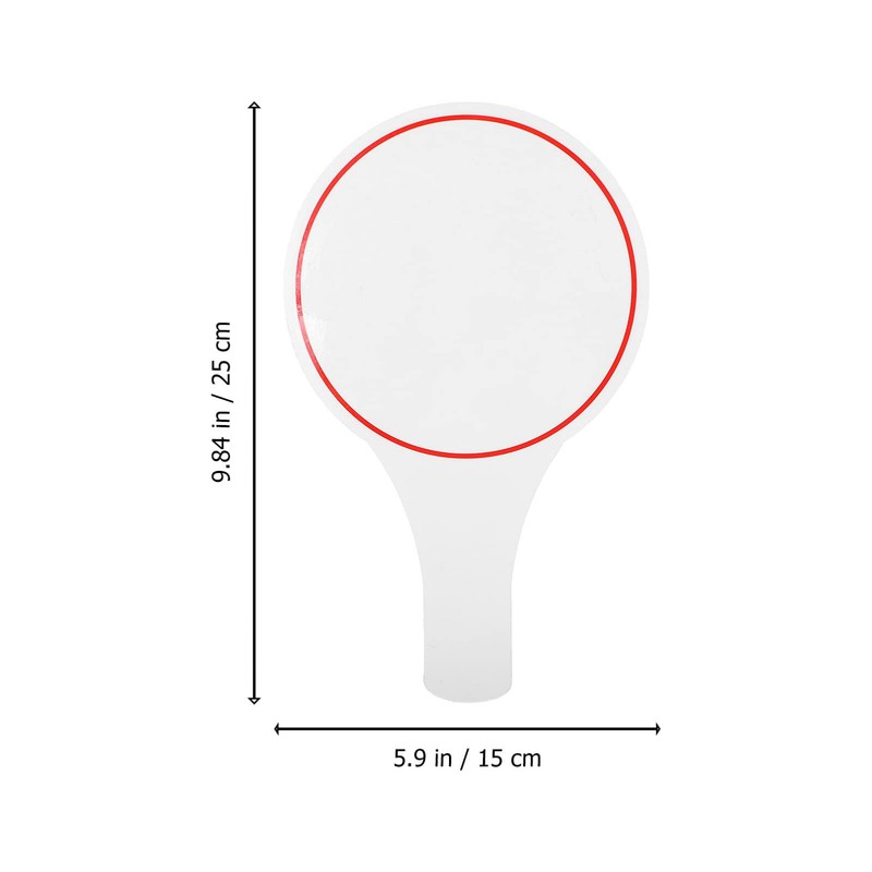 STOBOK 3 Pcs Dry Erase Paddles Quick Response White Board