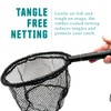 Nirvana Folding Fishing Net Damo 25cm w/Rubber Coated Netting