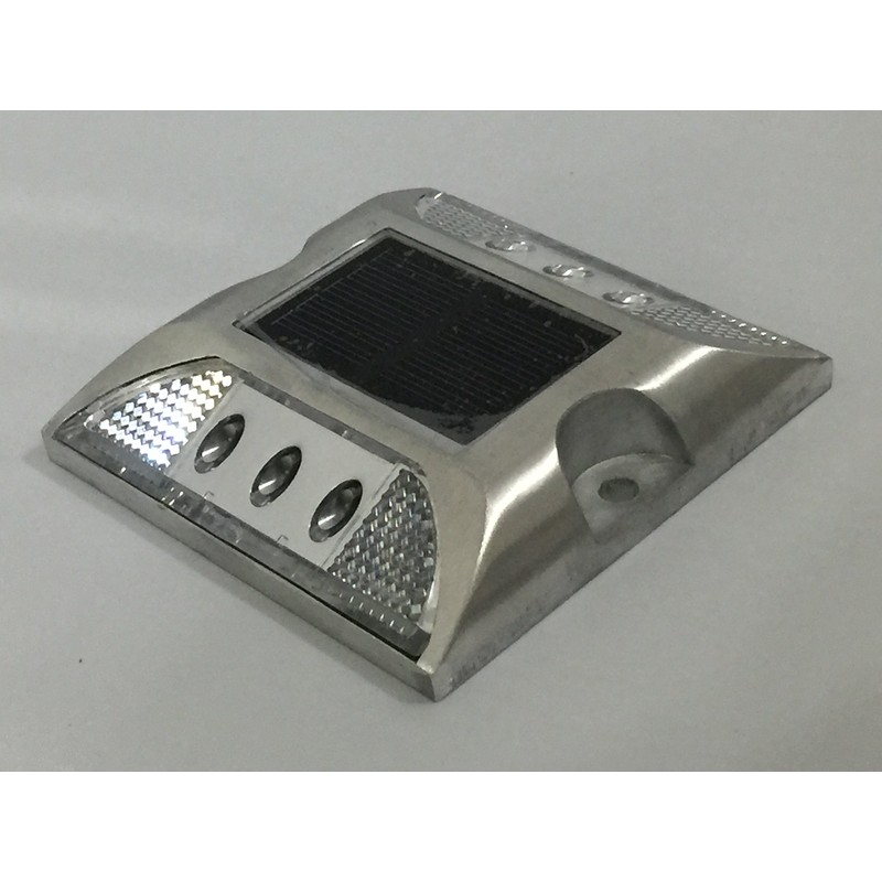 Solar LED Light, Steady On, Waterproof, Road Tack, Automatic Night