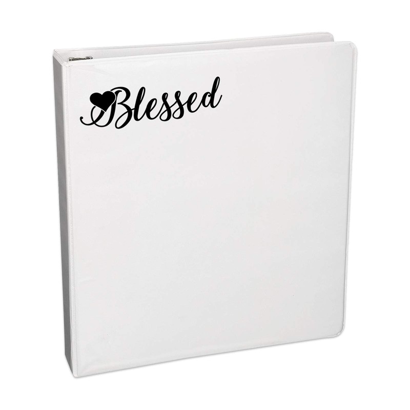 Bargain Max Decals Blessed Heart Decal Notebook Car Laptop 5.5"