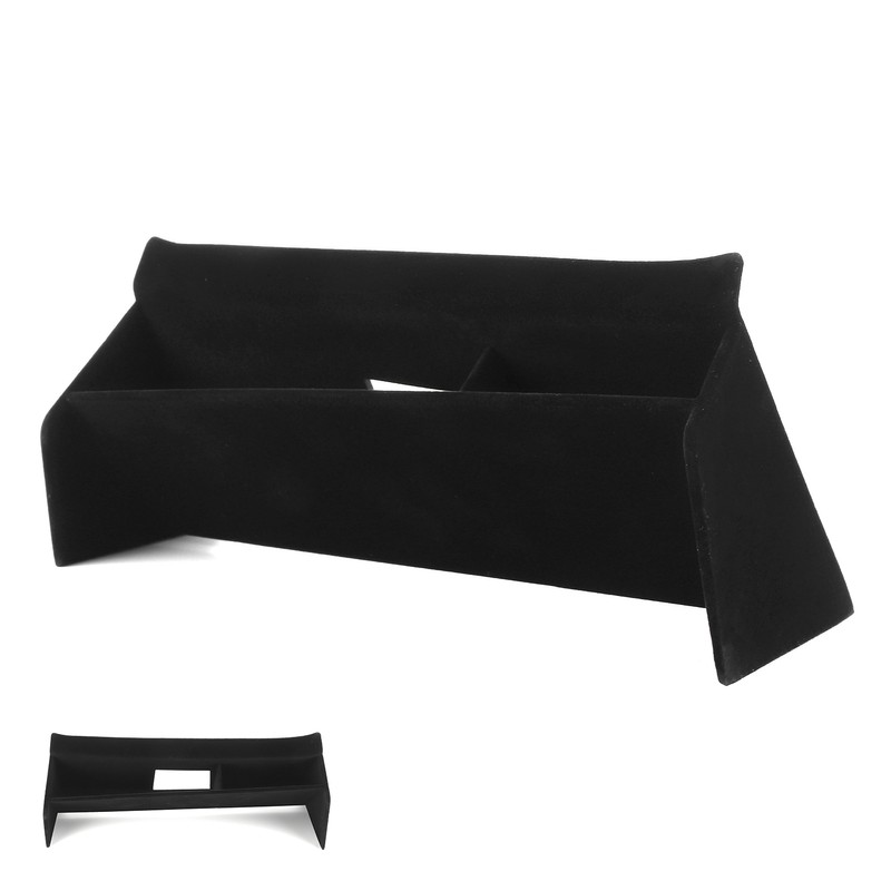 Center Console Storage Box Suede Organizer Case Tray Fit for