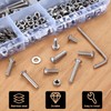 M4 Screws Set, 495 Pcs Nuts and Bolts Set, Hex