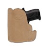 Barsony Tan Leather Gun Concealment Pocket Holster for S&W Bodyguard