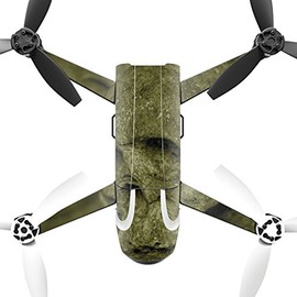 MightySkins Skin Compatible with Parrot Bebop 2 Quadcopter Drone wrap Cover Sticker Skins Absent Mind