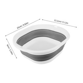Baluue Foldable Wash Basin Newborn Infant Washing Thicken Washing up Kitchen Cleaning Folding Washbasin
