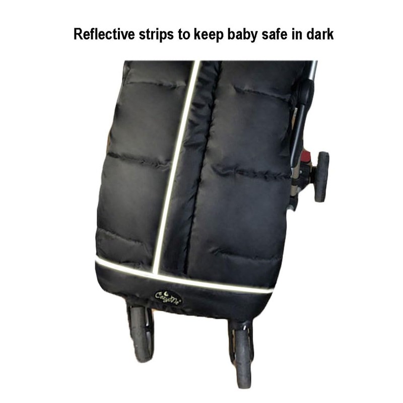 CozyMe Winter Stroller Blanket Evolution, Stroller Footmuff, 3-in-1 Waterproof Toddler