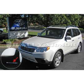 FASTMODZ Rally Armor MF11-UR-BLK/WH Compatible with 2009+ Subaru Forester UR Black Mud Flap with White Logo