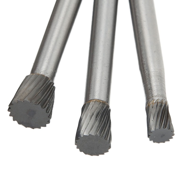 N Type Rotary Burr Set Single Cut 6mm Shank Carbide