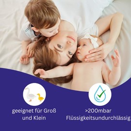 Stretch cover foil/terry cloth made in Germany 70x140cm