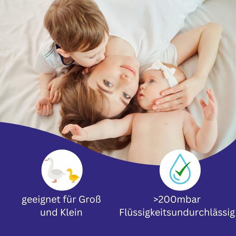 Stretch cover foil/terry cloth made in Germany 70x140cm