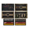 2PCS AliPlus Germany Flag Patches Eagle Emblem IR Infrared Reflective
