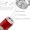 Torch Lighter,BIENVENIDO Metal Windproof Lighter, Refillable Torch Handheld Lighters,(2 Pack