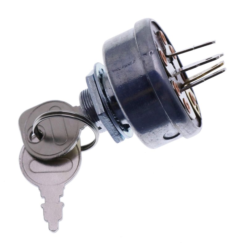 TCINDRR Ignition Key Switch 045898 AM119111 1754250 Compatible with Zero