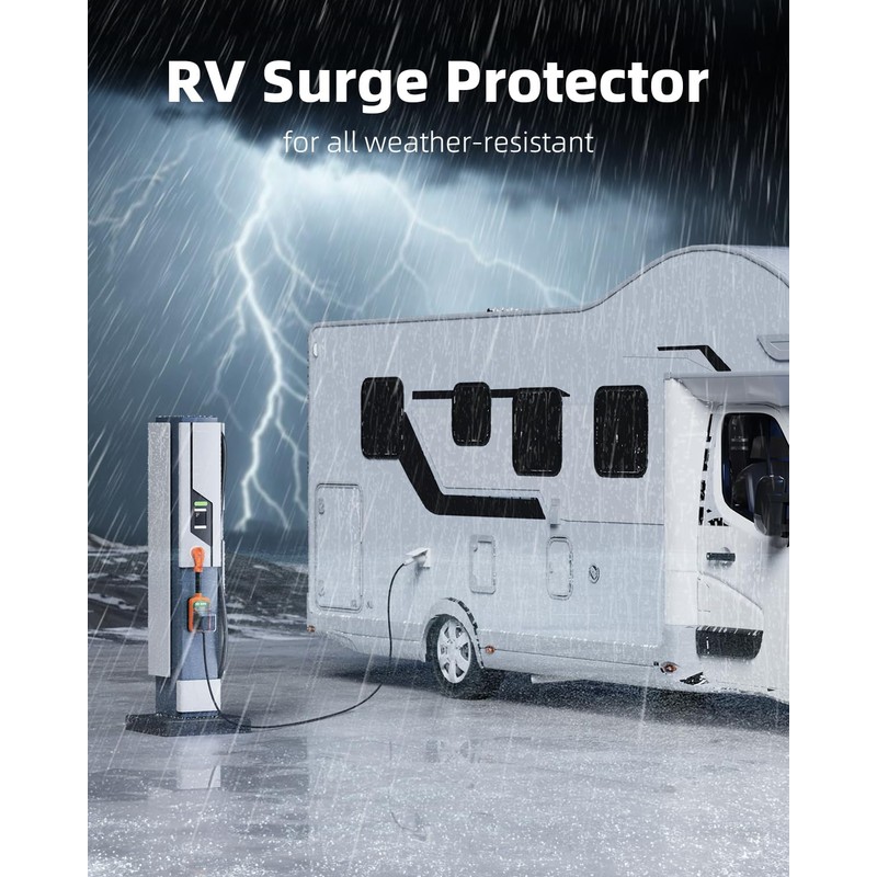 FOCSPROD RV Surge Protector 50 Amp, 16000J Surge Protection RV