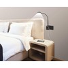 Lunartec Plug Lamp: Dimmable CCT LED Plug Light with Socket,