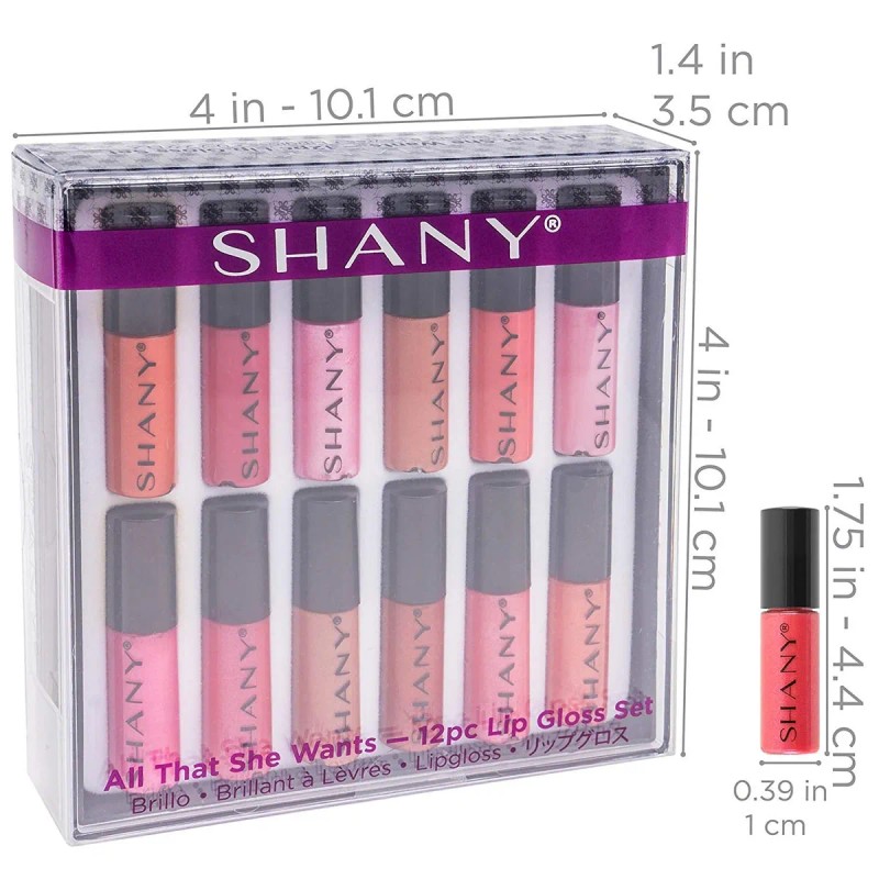 Shany All That She Wants Lipgloss Conjunto