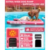 BIGFLY Inflatable Water Ramp for Dogs Pup Plank Dog Float,