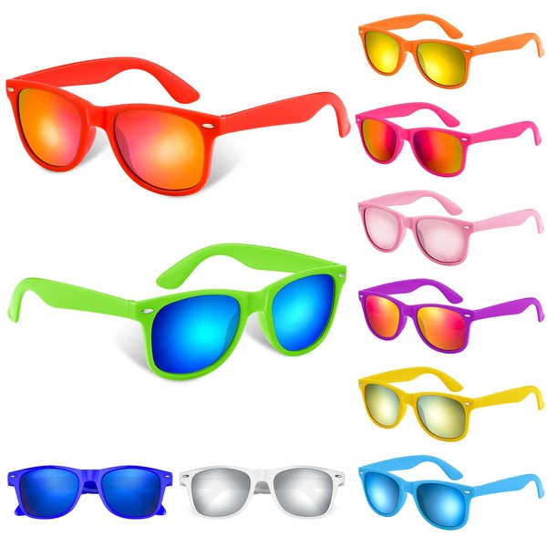 BOUBONI Party Sunglasses Neon Colours Funny Gift Goodie Stuffers for
