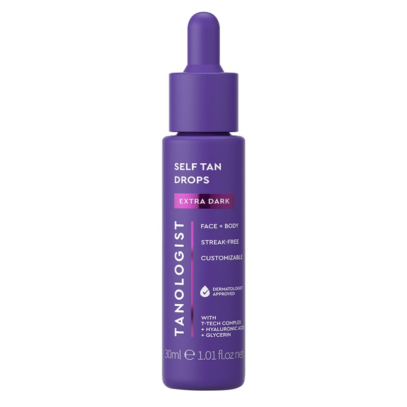 TANOLOGIST, Self Tan Drops, Serum Autobronceador Facial y Corporal con