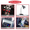 MKBKLLJY Momentary Red Mini Push Button Switch AC 250V/1.5A 125V/3A