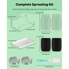 Pawfly Sprouting Kit, Wide Mouth 32 Oz (1000 mL) Mason
