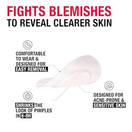 Neutrogena Parches para imperfecciones en pieles sensibles, parches para acné para pieles sensibles, tratamiento hidrocoloide que reduce visiblemente 
