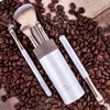Brush Set Make-Up Luvia, Travel Set Macchiato, 5 Cosmetic Brushes