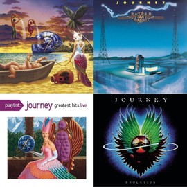 Trial By Fire & Raised On Radio & Playlist: Journey Greatest Hits Live & Evolution Compact Disk Set