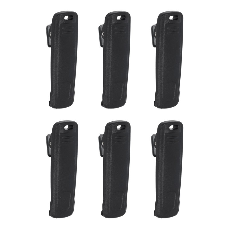 6Pcs Walkie Talkie Belt Clip Portable Sturdy Easy Installation Radio