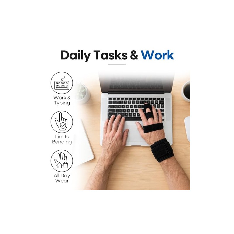 Trigger Finger Splint Finger Brace – Comfortable Finger Splints for