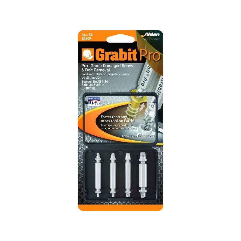 Alden 8440P Grabit Pro Broken Bolt and Damaged Screw Extractor