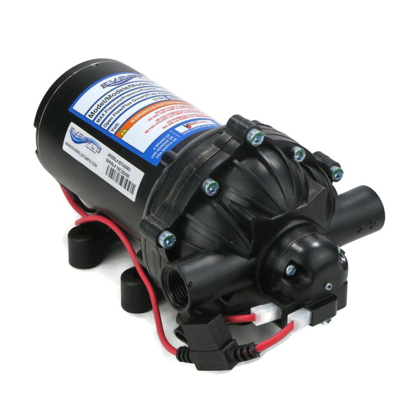 OEM | Everflo 5.5 GPM, 12 Volt, 60 PSI Diaphragm