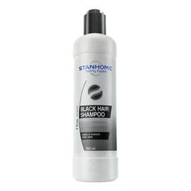 Stanhome Black Hair Shampoo 300 Ml (oscurece Canas) Original
