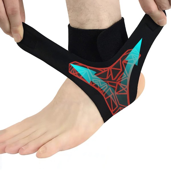 足首サポーター 固定 薄型【2個入り】 足 サポーター アキレス腱 サポーター 抗菌防臭 通気性 伸縮性