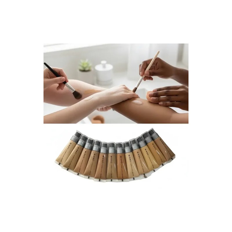 Base Maquillaje Líquido Bissu Original Varios Tonos