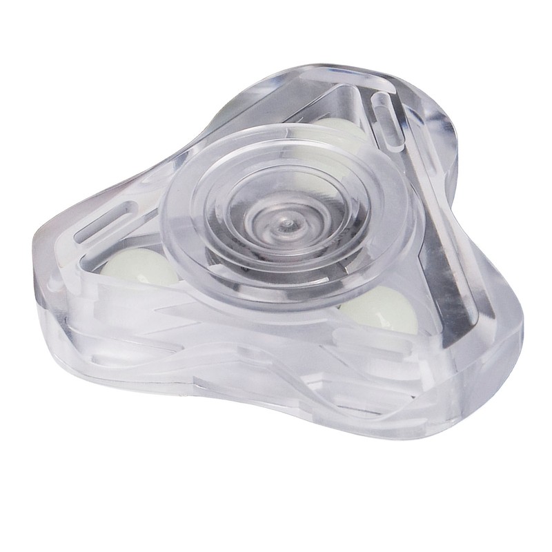 Fingertip Gyroscope Glow in The Dark 3 Leaves Reduce Anxiety