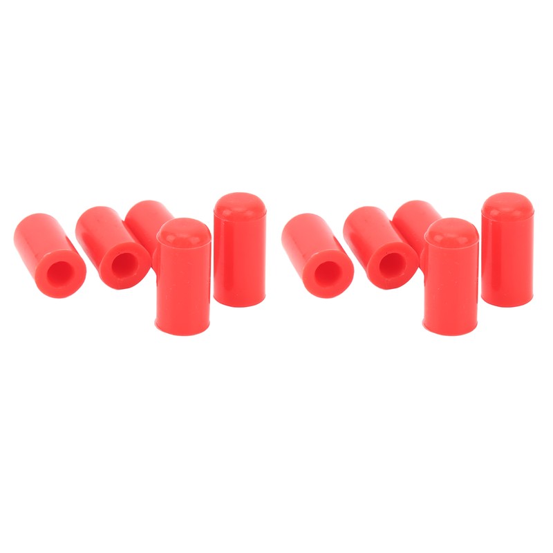 10 Pcs 6mm Intake Vacuum Hose Cap Silicone Wear Resistance