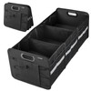 Getally Trunk Organizer for Car， Collapsible Trunk Organizer with Multi