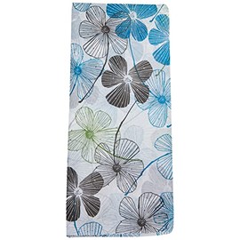 SatinWrap Luxury Printed Tissue Wrapping Paper Floral Lines 5 Sheets