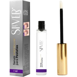 2 SilverLash Serum Premium para Pestañas, 7 ml, Fortalecimiento y Crecimiento Natural, Fórmula para Día y Noche