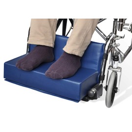 NYOrtho Wheelchair Foot-Rest Extender Elevating Pad - Leg Cushion Protector | Secures Easily with Quick-Release Strap Seat Widths 22" - 24", 3" Foot Platform - Made in USA