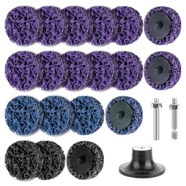 DMJJSD® 19 x 2 Inch CSD Disc, Grinding Disc, Coarse Cleaning Disc, Cleaning Disc Set, CSD Disc Drilling Machine for Surface Processing, Polishing, Rust Removal, Welds Remote, 50 m