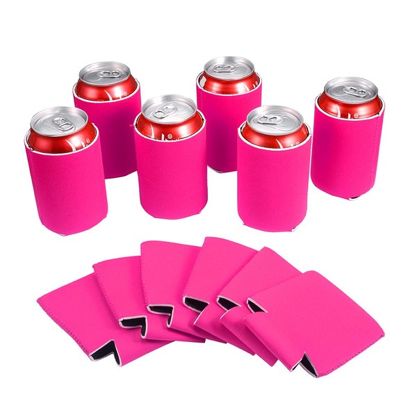 Sublimation Blanks Can Cooler - 12 pcs Neoprene Beer Coolers Great for DIY Projects for Wedding, Bachelorette Party, Birthdays