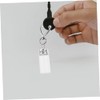 ifundom 10 Pcs Clear Gag Key Holder for Bottles, Bags