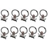 L Track Stud Fitting,Single Stud Fitting with Stainless Steel Ring-10Pack