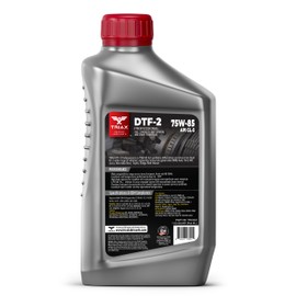 TRIAX DTF-2 Professional 75W-85 GL-5 - Full Synthetic Differential & Drive Train Fluid, Lifetime Fill, Limited Slip Ready (6 Quart Pack)