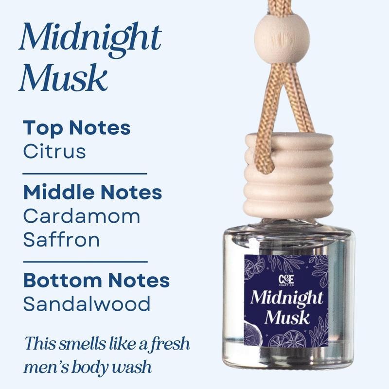 Scented Car Air Freshener - Long Lasting Car Diffuser -