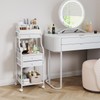 HapiRm Floor Makeup Organizer Storage - Vanity Skincare Make Up