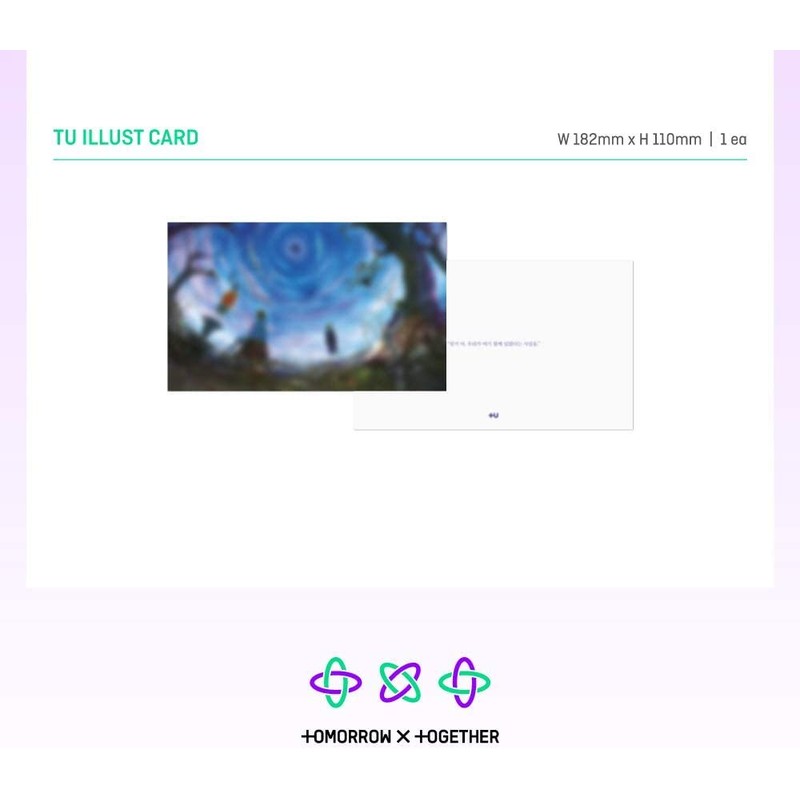 TXT THE DREAM CHAPTER:ETERNITY Album 2 Ver SET+2Photo Book+2Sticker+6Card SEALED+TRACKING