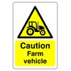 Safety First Display LTD Caution farm vehicle sign - 1.2mm